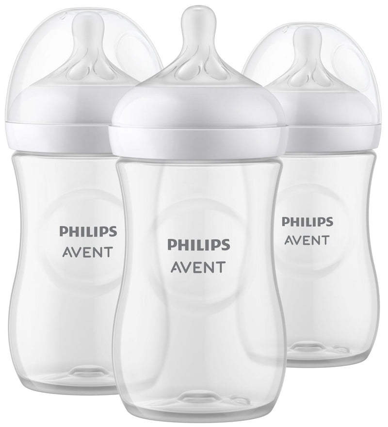 Philips Avent Baby Bottle, SCY903/03 Natural Baby Bottle, 9-oz, 3-pk N6