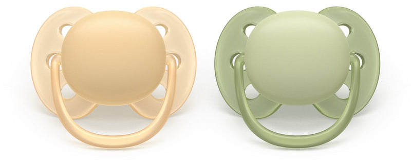 Philips Avent Ultra Soft Beige Pacifier for 6-18M, 2-pk T5