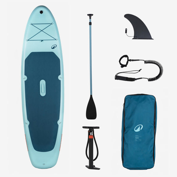 10 ft 6 in Inflatable Stand Up Paddle Set for 1–2 People, 100 U4