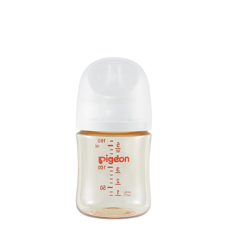 Pigeon PPSU Bottle with Silicone Nipple (SS), 5-oz, 0 Months+ H8