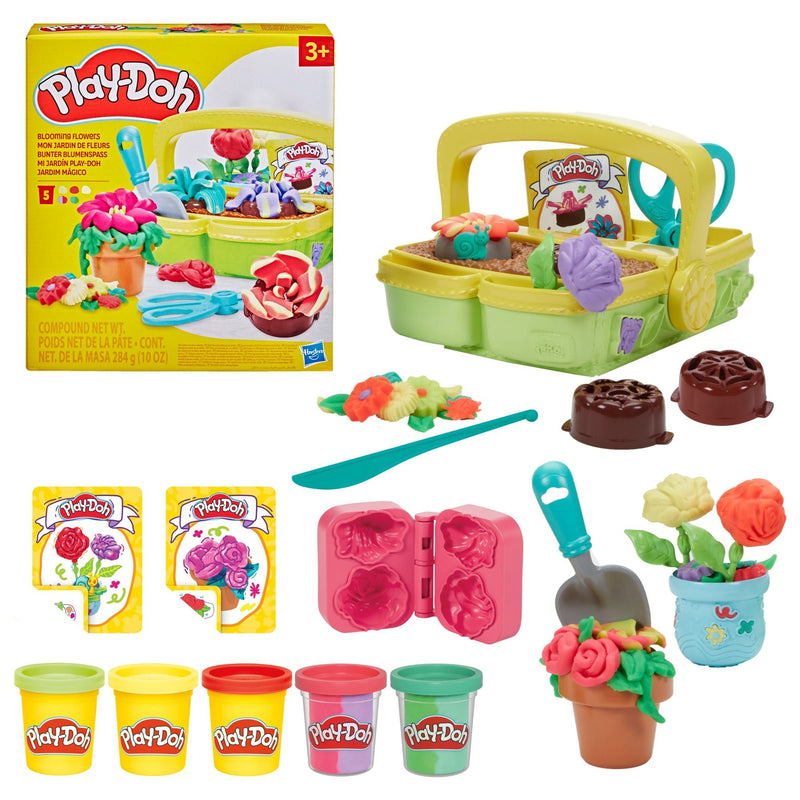 Play-Doh Toy Flower Garden Playset for Sensory Play E5