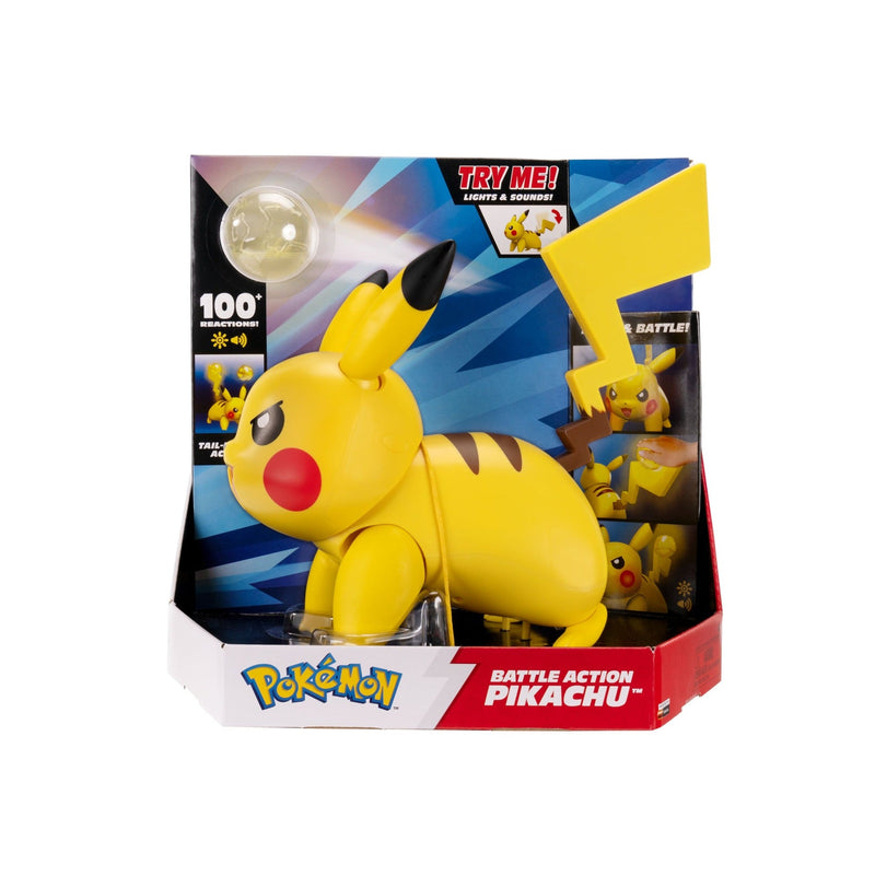 Pokemon Battle Action Pikachu, Yellow L6