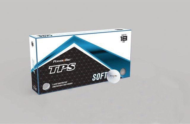 PowerBilt Soft Golf Balls, White, 18-pk F6