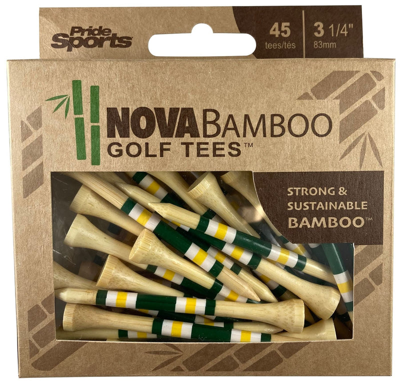 Pride Nova Bamboo Golf Tees, 3 1/4-in, 45-pk M7