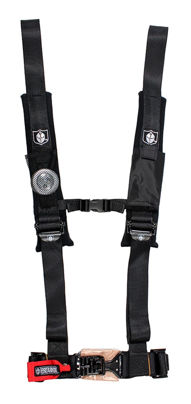 Pro Armor UTV 4-Point Harness Strap with Sewn in Pads, 2-in J5