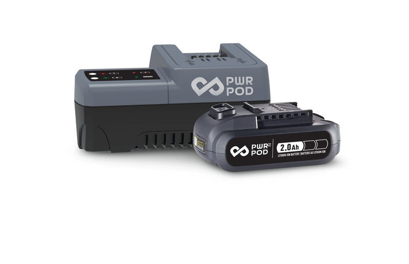 PWR POD 20V MAX 2.0 Ah Battery & Charger Starter Kit P0