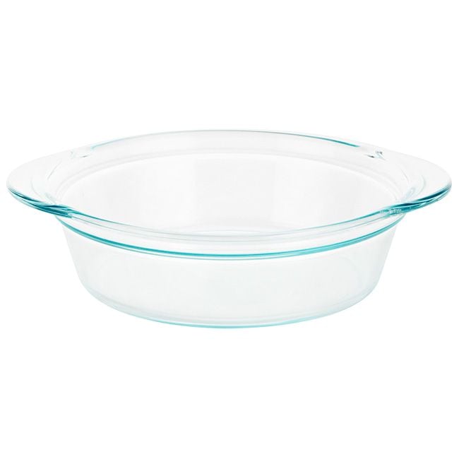 Pyrex Oven-To-Table Glass Deep Pie Dish, 9.5-in, Freezer & Dishwasher Safe D1