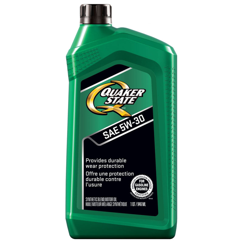 Quaker State Semi-Synthetic 5W30 Motor Oil, 946-mL Z3