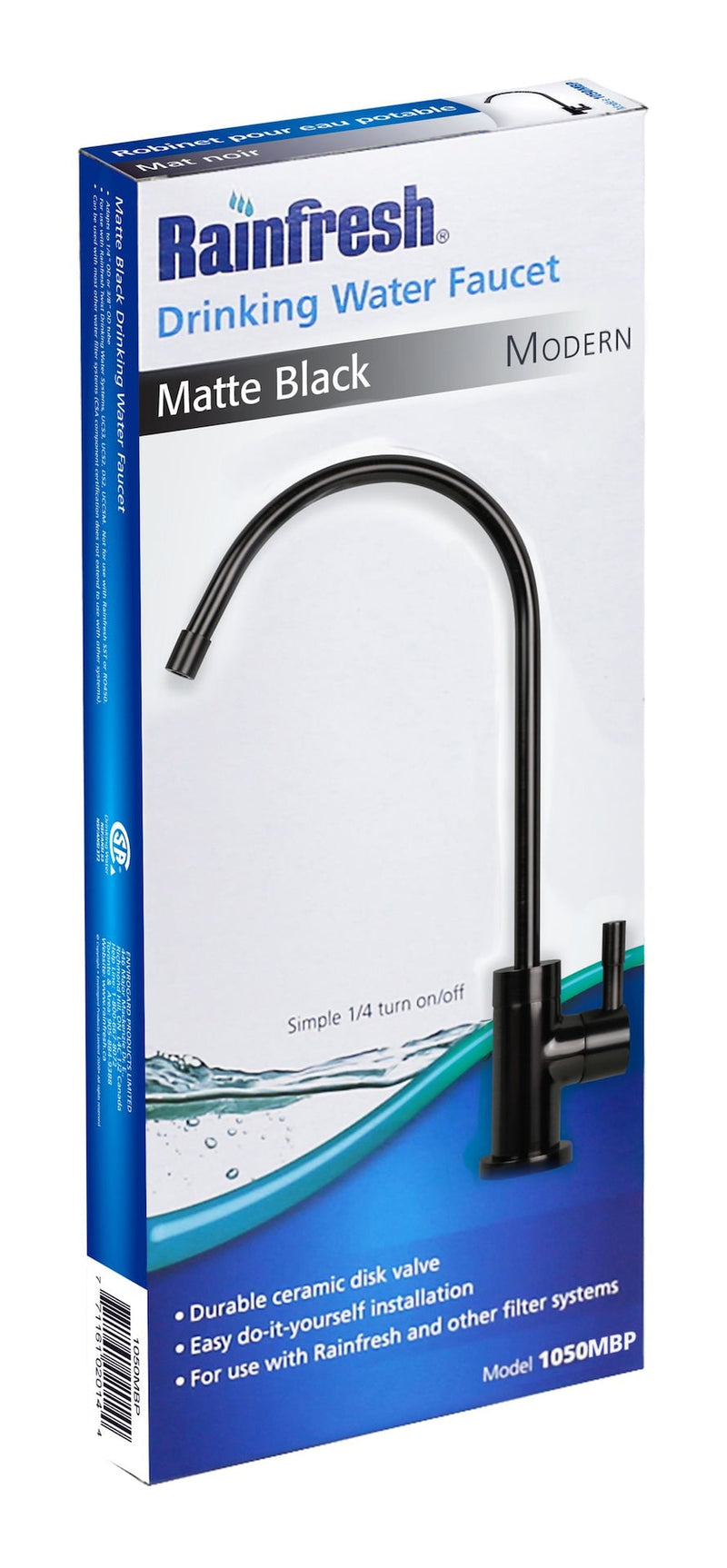Rainfresh 1050MBPDrinking Water Faucet, Matte Black N4