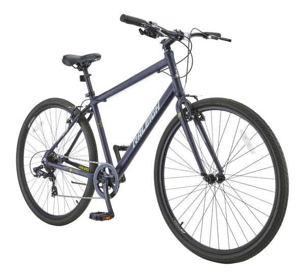 Raleigh Entourage Adult City Bike with V-brakes, 700C, Black K5