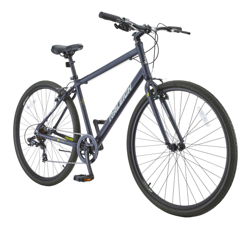 Raleigh Entourage Adult City Bike with V-brakes, 700C, Black K5