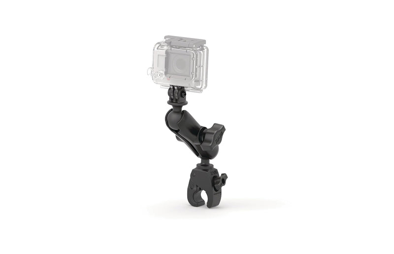RAM Tough-Claw Double Ball Mount with Universal Action Camera Adapter F2