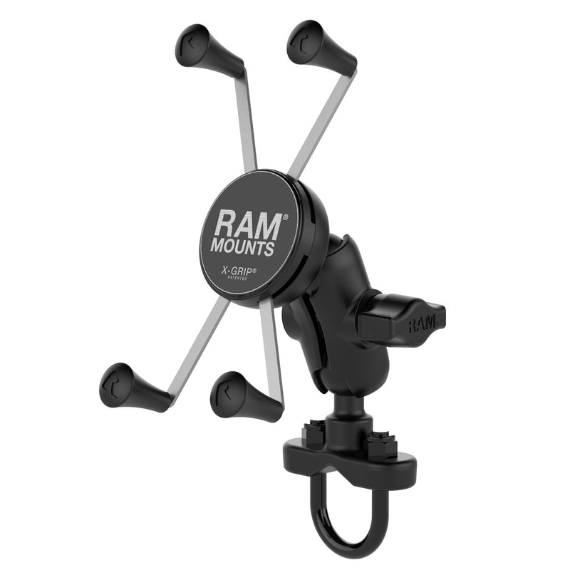 RAM X-Grip Large Phone Mount with Handlebar U-Bolt Base Y6
