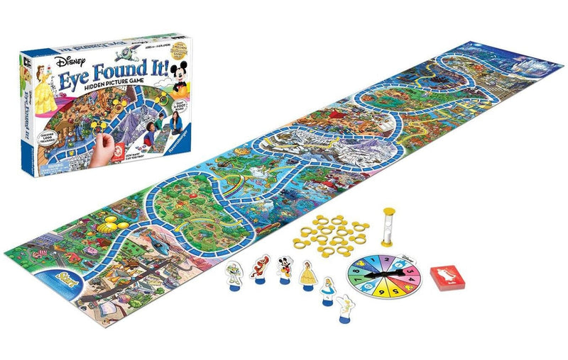 Ravensburger Disney Eye Found It! Hidden Picture Giant Board Game Set For Kids, Ages 4+ N7
