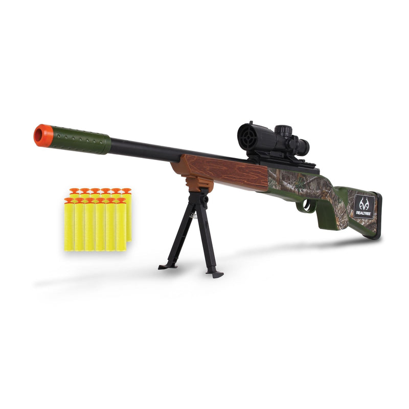 RealTree Green Hunting Rifle Toy with Built-in Scope M8
