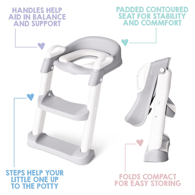 Regalo Potty Seat Trainer & Step Ladder I0