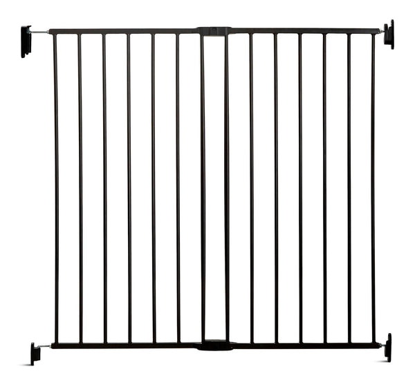 Regalo Top-of-Stairs Baby Gate, Black A2