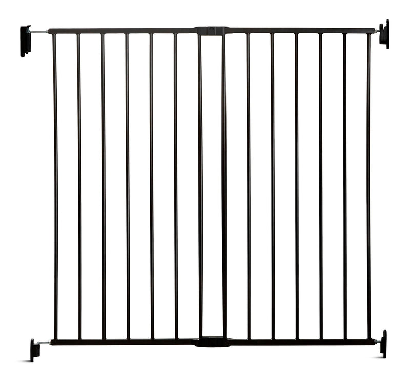 Regalo Top-of-Stairs Baby Gate, Black A2