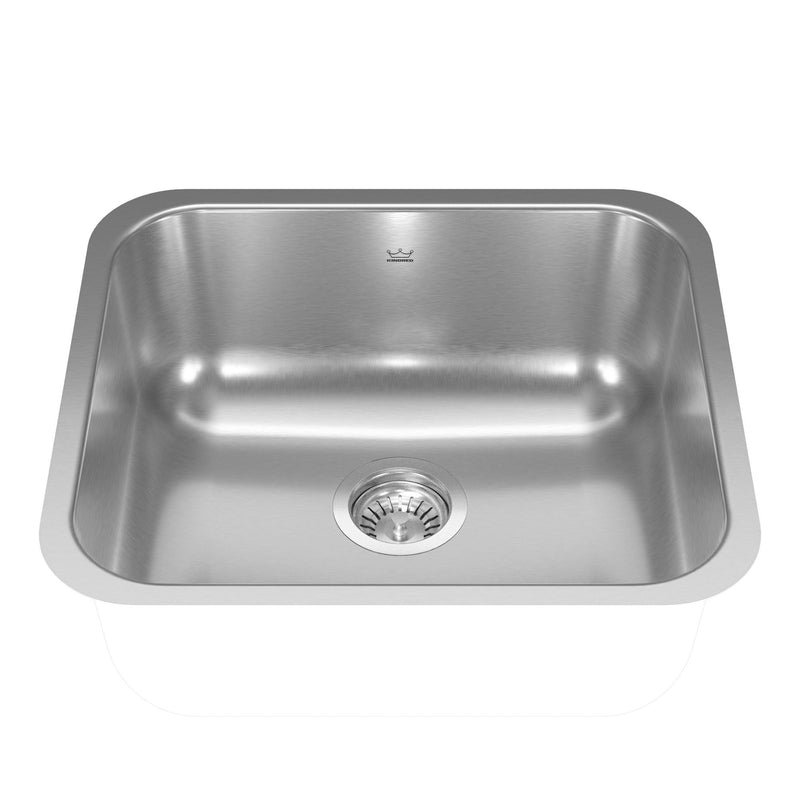 Reginox FB Single Stainless Steel Sink, 19.7x17.75-in Y0