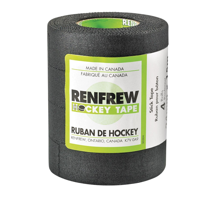 Renfrew Hockey Tape, Strong & Durable Cloth, 24-mm x 15-m, 4-pk A4