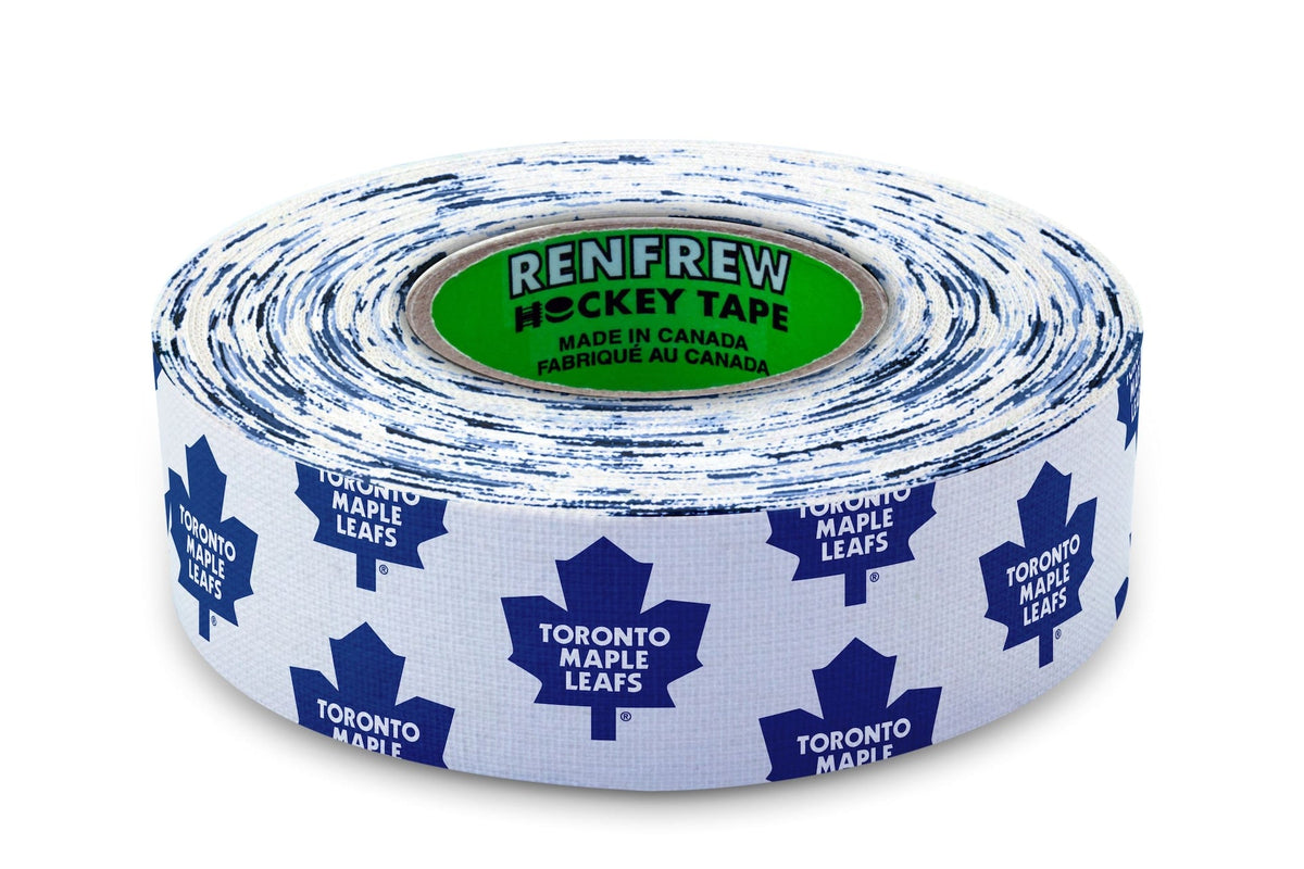 Renfrew Hockey Tape, Toronto Maple Leafs, 24-mm x 18-m