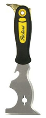 Richard 12-in-1 Multi-Purpose Carbon Steel Paint Scraper/Putty Knife Tool with Screw Bit U1