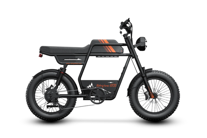 GT33 All-Terrain Cafe Racer Cargo Electric Bike D0
