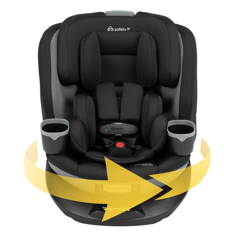 Safety 1st Turn and Go All-in-One Convertible Car Seat with SafetySwivel 360 Rotational Technology, Dots S9