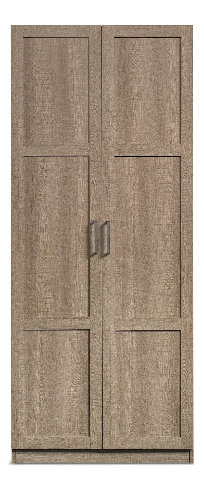 Sauder 2-Door Storage Cabinet With Adjustable Shelves, Oak Finish Z6