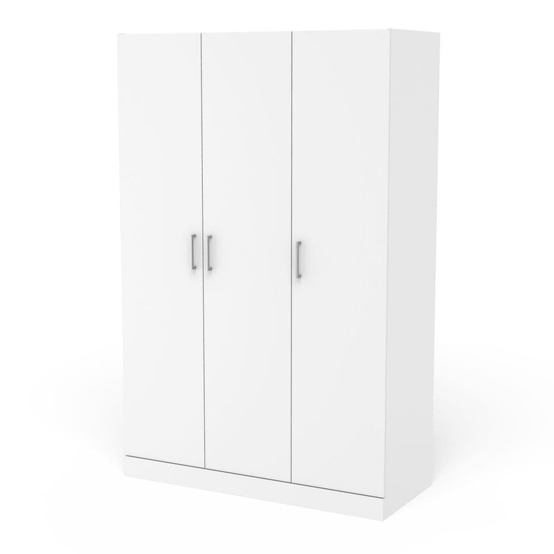 Sauder 3 Drawer Wardrobe White R0