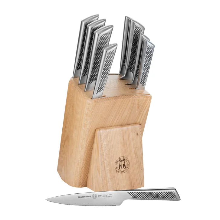 Schmidt Brothers Gridiron Knife Block Set, 10-piece O2