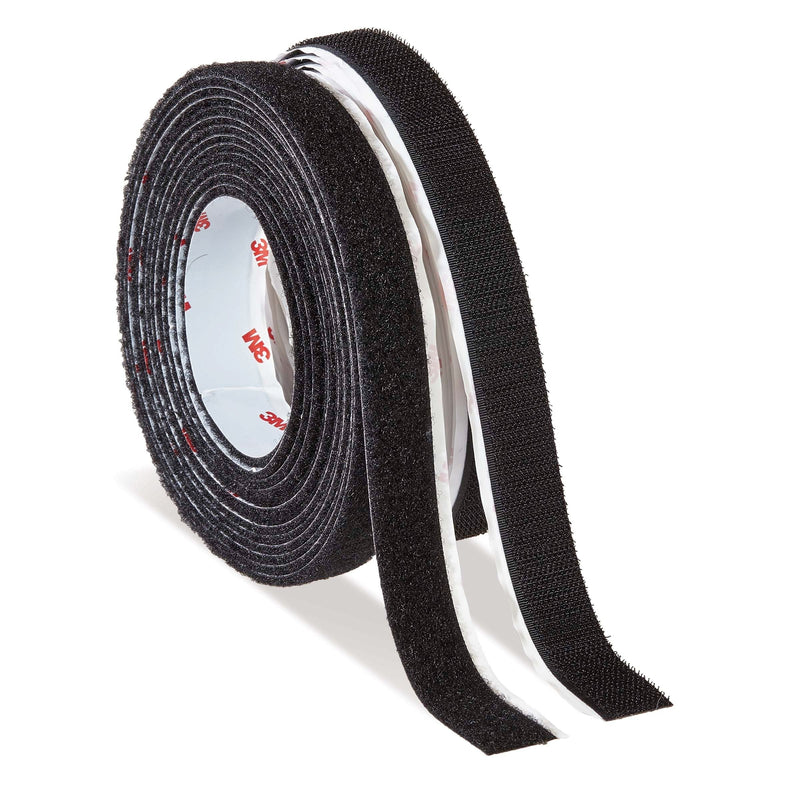 Scotch Indoor Fasteners, Black, 3-lbs, 0.75-in x 15-ft, 1-pk Y2