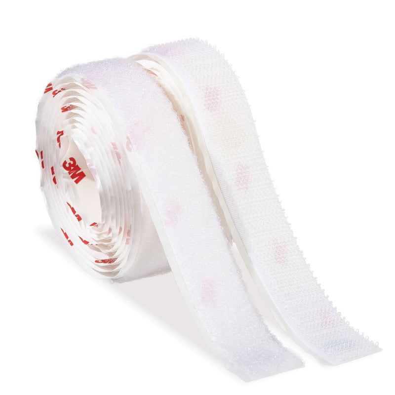Scotch Indoor Fasteners, White, 3-lbs, 0.75-in x 5-ft, 1-pk C7