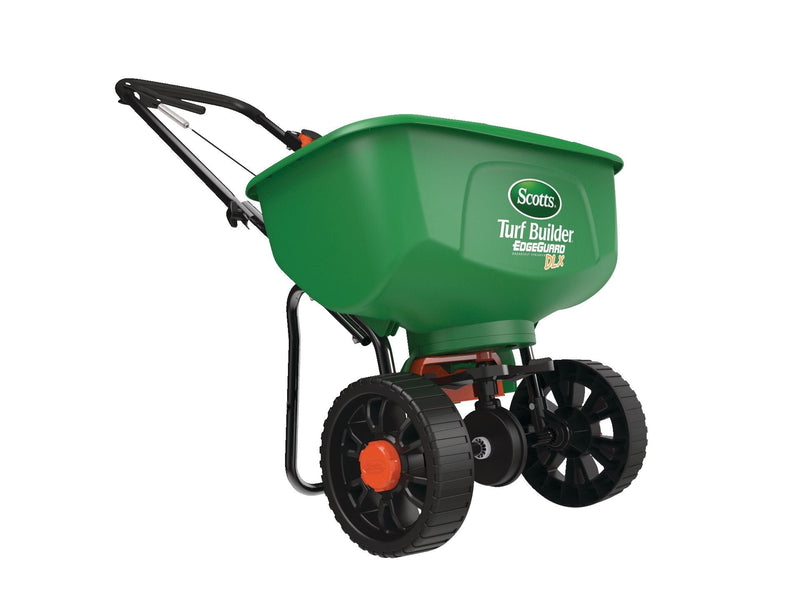 Scotts Turf Builder Deluxe Edgeguard Broadcast Spreader, 15,000 sq. ft. N0