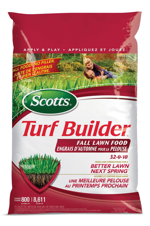 Scotts Turf Builder Fall Lawn Fertilizer, 10.5-kg Z7