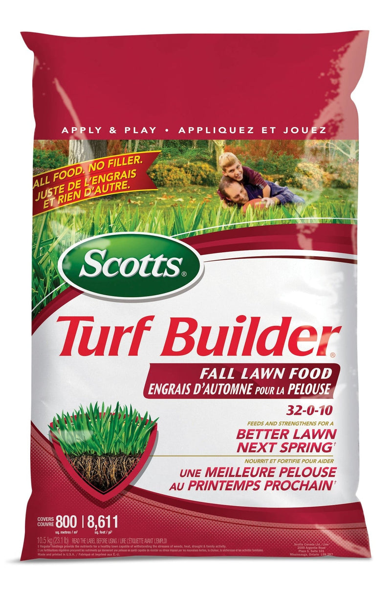 Scotts Turf Builder Fall Lawn Fertilizer, 10.5-kg Z7