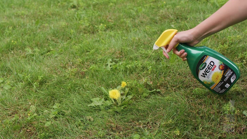Scotts Weed B Gon MAX Ready-to-Use Weed Control/Killer, Herbicide for Lawns, 1-L