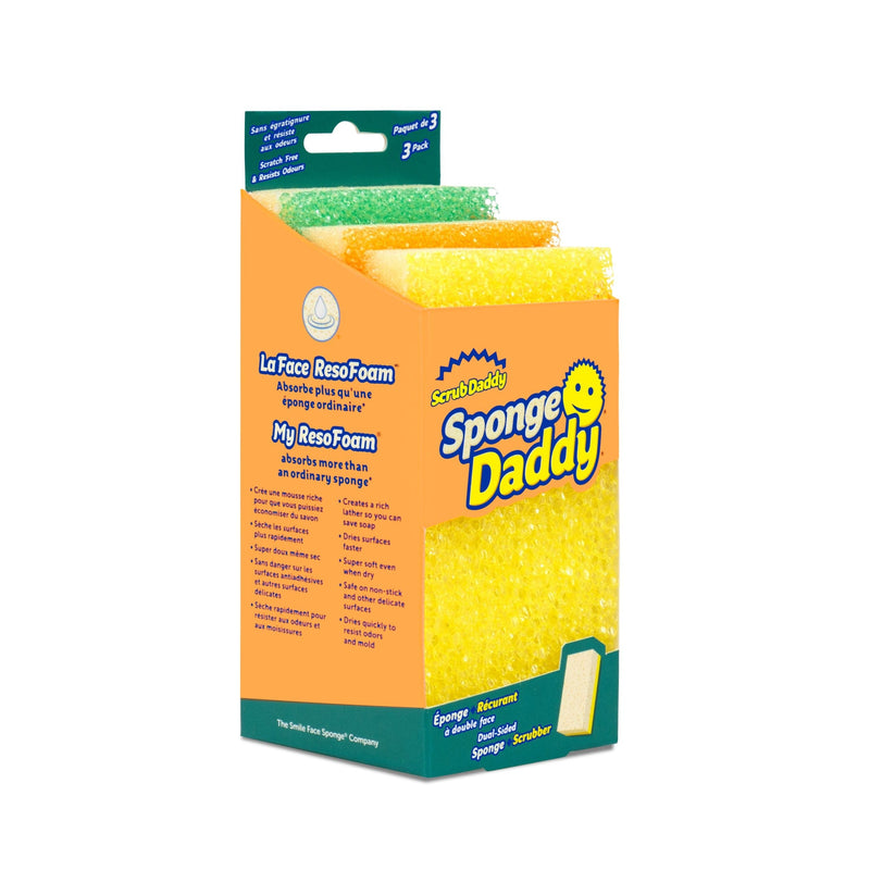 Scrub Daddy All-Purpose Gentle Scrub Cleaning Sponge, 3-pk J1