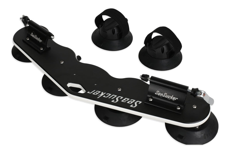 SeaSucker Mini Bomber 2-Bike Roof Top, Trunk & Hatchback Bike Rack, Black O6