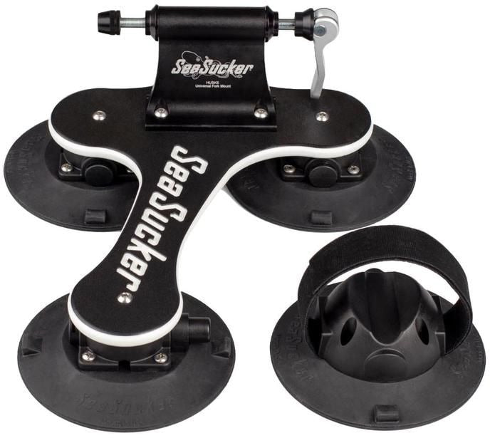 SeaSucker Talon 1-Bike Roof Top, Trunk & Hatchback Bike Rack, Non-Scratch & All-Weather, Black L3