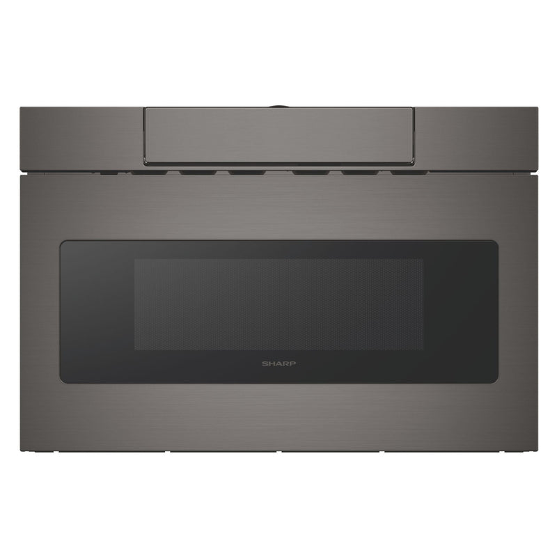 Sharp Black Stainless Steel Microwave Drawer Oven, 24-in V3