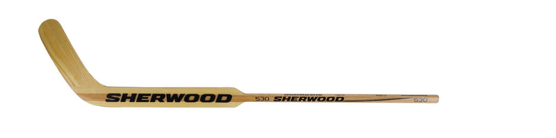 Sherwood 530 Wood Goalie Hockey Stick, Junior, Left Hand V9