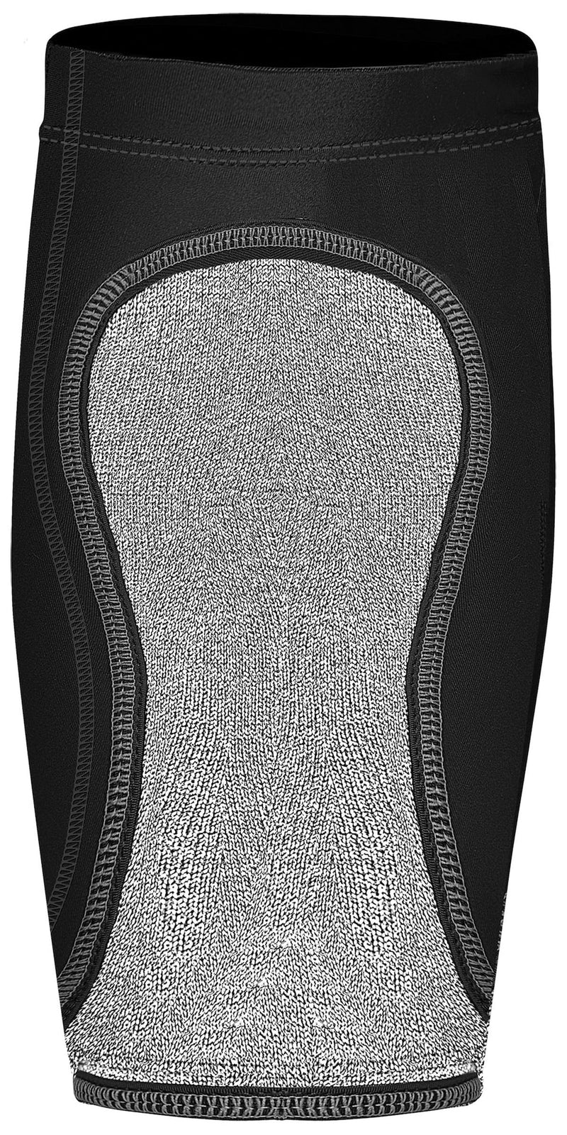 Sherwood Cut Resistant Calf Sleeves, A8 Cut Rating, Black/Grey, Assorted Sizes, 1-pair L3