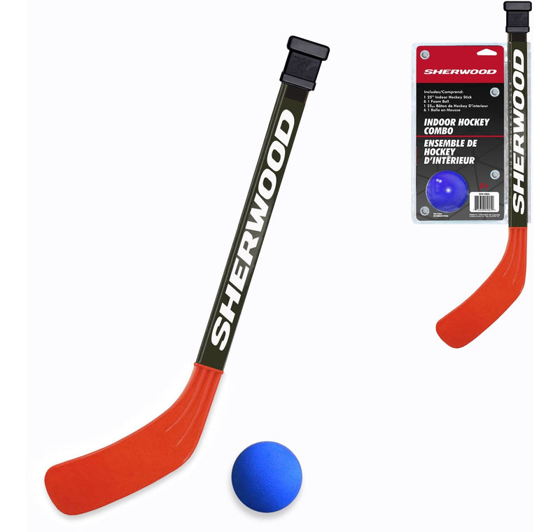 Sherwood Indoor Mini Hockey Stick and Ball Set, 2-pc H1