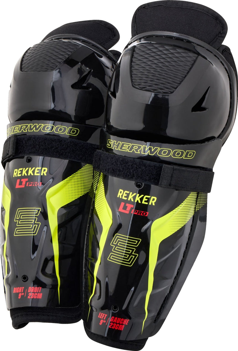 Sherwood Rekker LT Pro Hockey Shin Guards, Youth, Assorted Sizes L1