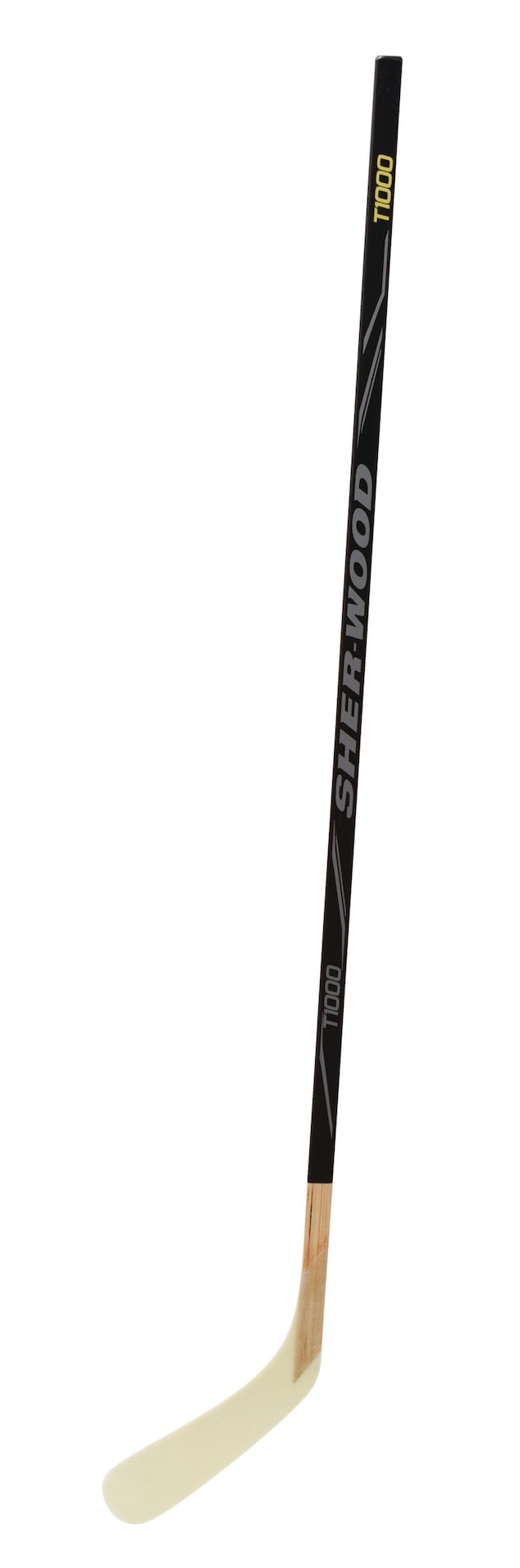 Sherwood T1000 Wood Street Hockey Stick with ABS Blade, Senior N5