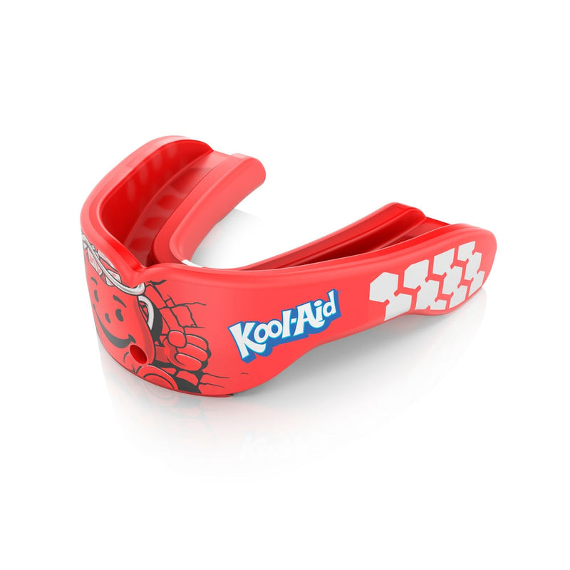 Shock Doctor Gel Max Power Flavour Fusion Mouthguard, Junior/Senior, Kool-Aid Cherry J0