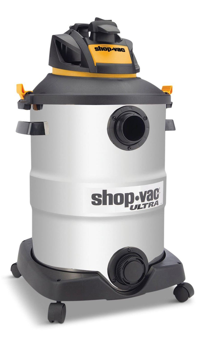 Shop-Vac 5762248 5.5 SVX2 Peak HP Stainless Steel Wet/Dry Shop Vacuum with Hose and Accessories, 45-L Q5
