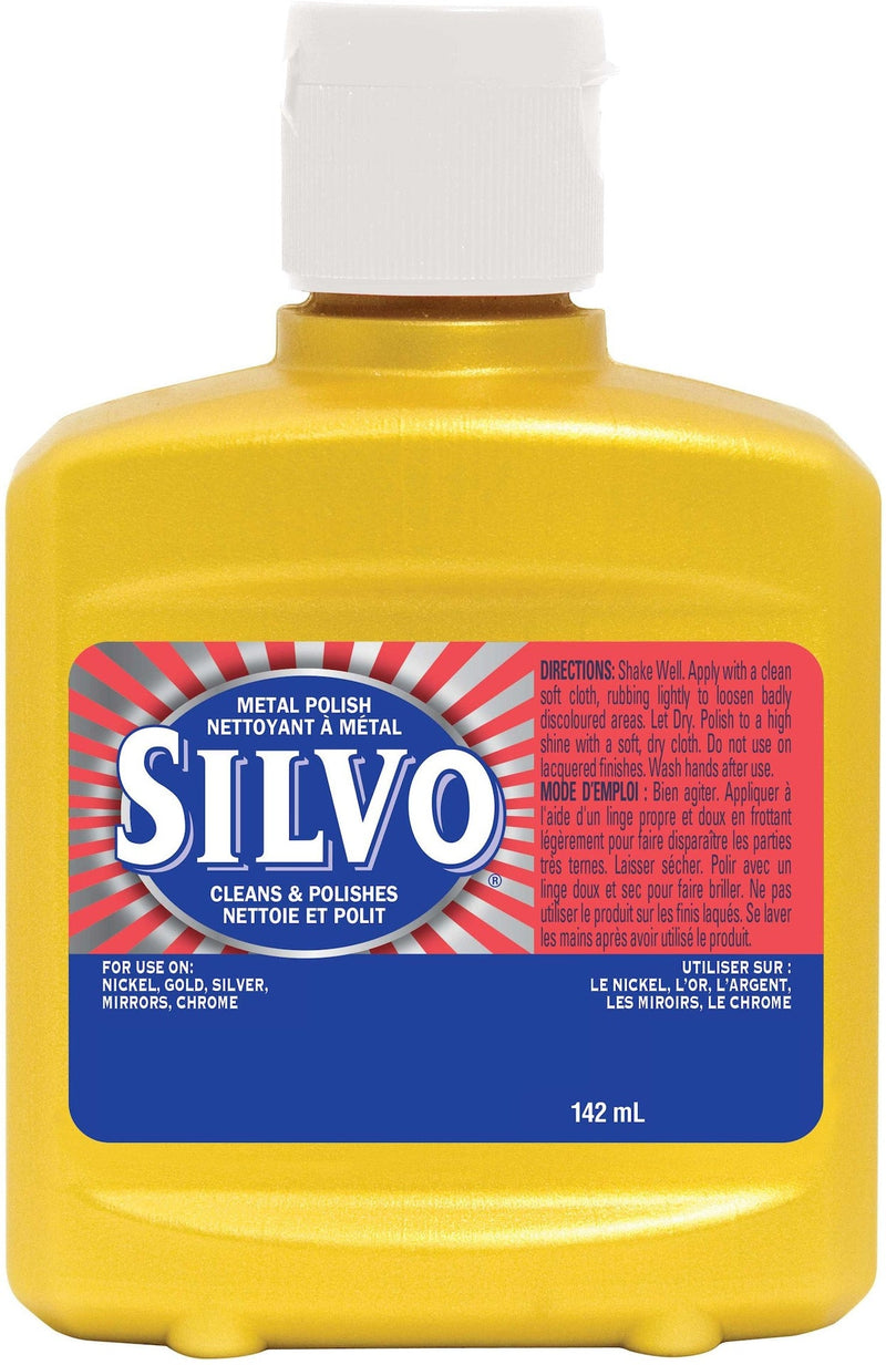 Silvo Metal Polish, Cleans & Polishes Nickel, Gold, Silver, Mirrors & Chrome, 142-mL H1