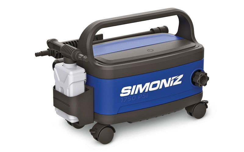 SIMONIZ 1750 PSI 1.8 GPM Wheeled Electric Pressure Washer with Foam Blaster M5